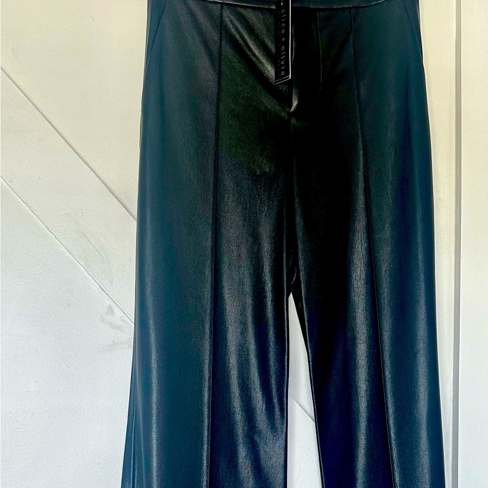 Alice and Olivia leather pants